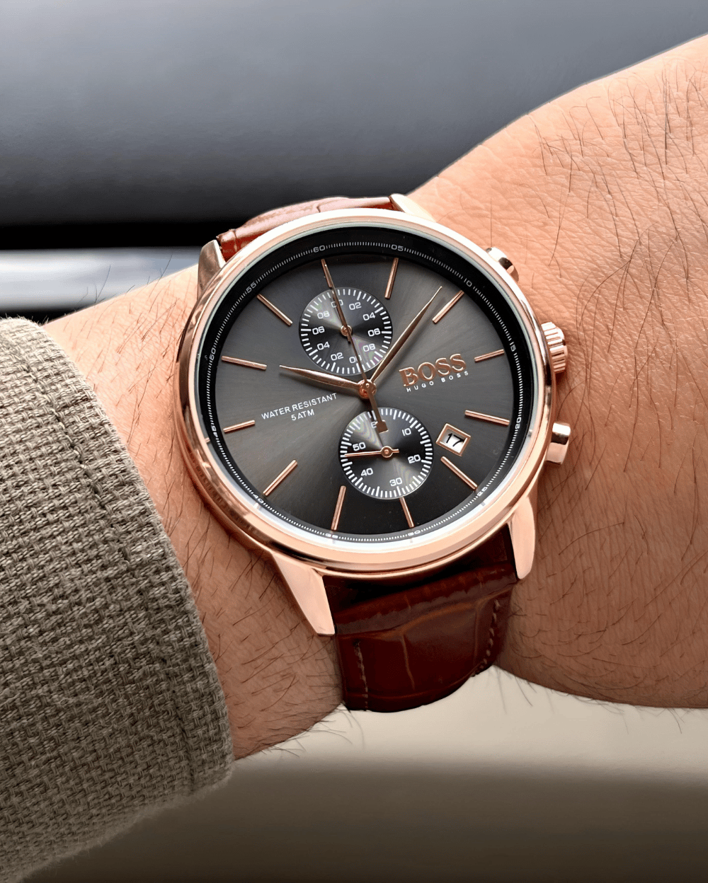Men's Hugo Boss Jet Chrono Grey Watch - HB1513281